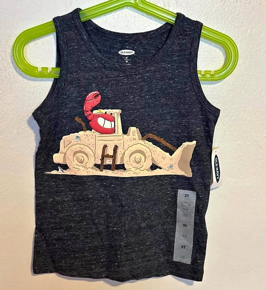 BOYS TANK TOPS SIZE:3T PRICE: $15