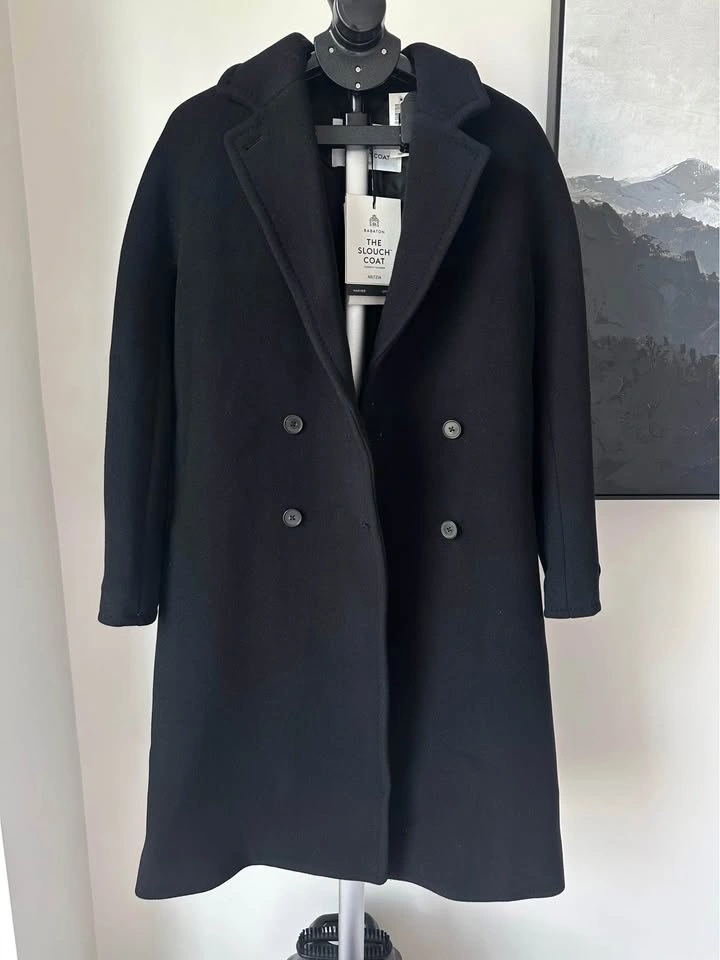 Aritzia Slouch Coat - Soft Wool Cashmere Size L NWT - photo 2