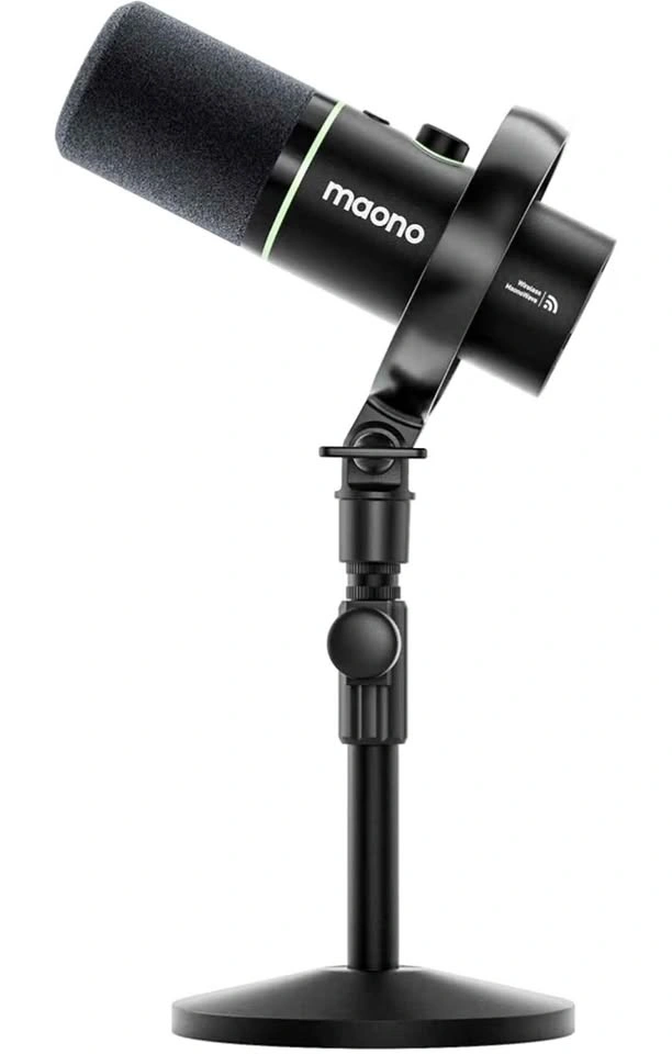 MAONO PD200W Hybrid Wireless Podcast Mic