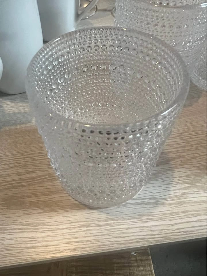 Set of Textured Bubble Drinking Glasses – $20 for WHOLE SET! - photo 3