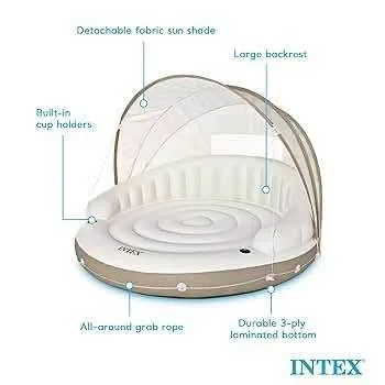Intex Inflatable Pool Canopy Island thumbnail