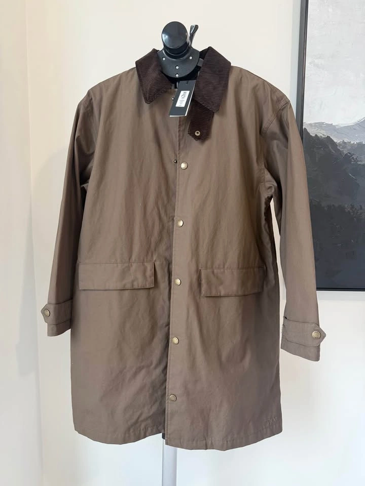 Aritzia Soundwave Waxed Trench Coat Size S NWT - photo 2