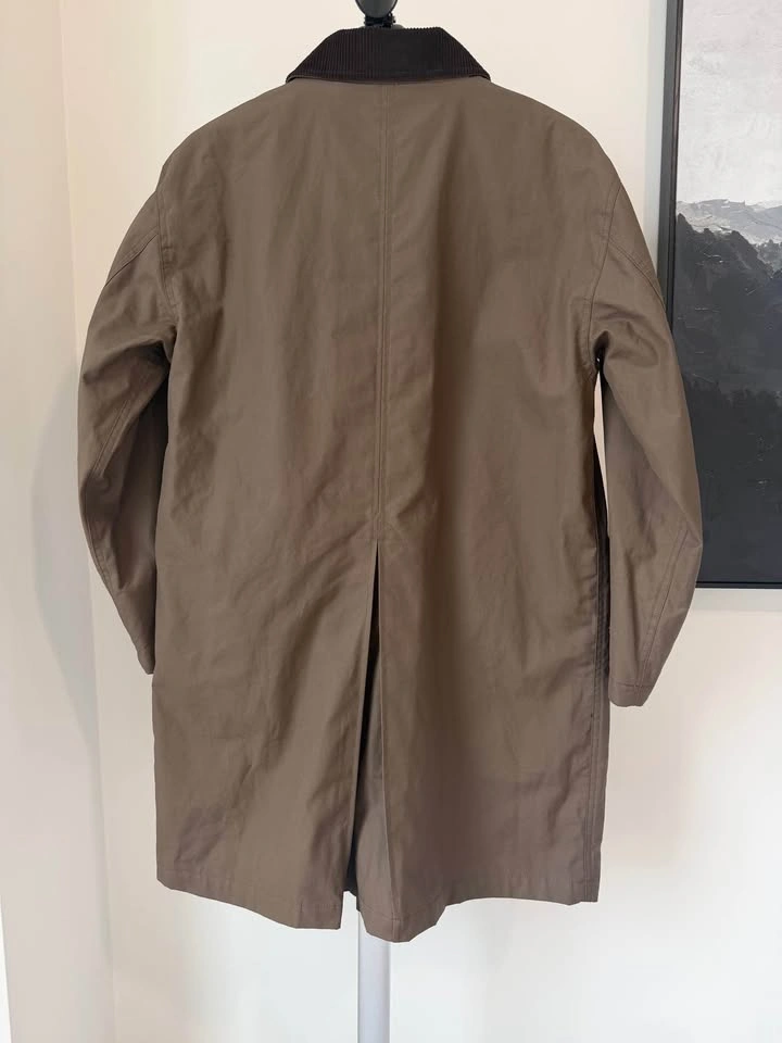 Aritzia Soundwave Waxed Trench Coat Size S NWT - photo 3