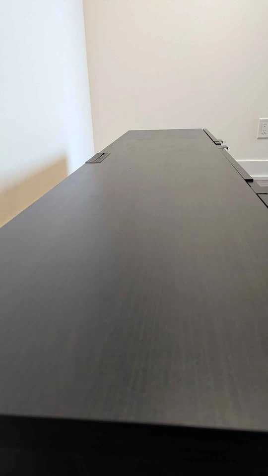 IKEA BESTÅ TV Bench w/ Glass Doors & Shelves - photo 5