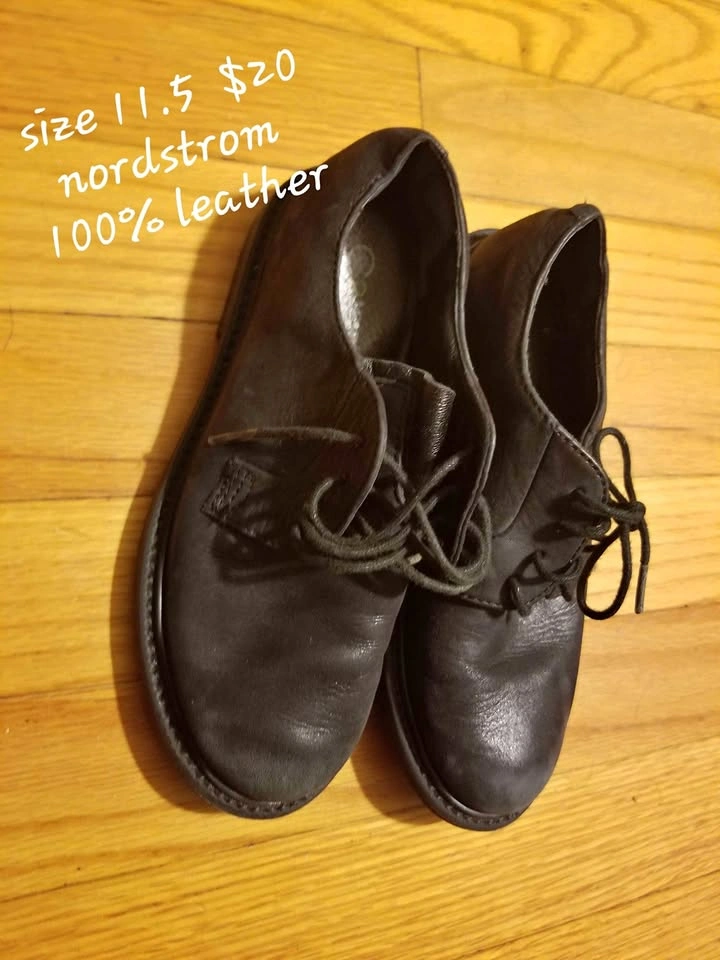 Size 11.5 Nordstrom Leather Shoes Kids