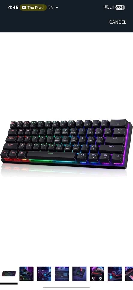MUST SELL Compact Mechanical Gaming Keyboard - photo 3