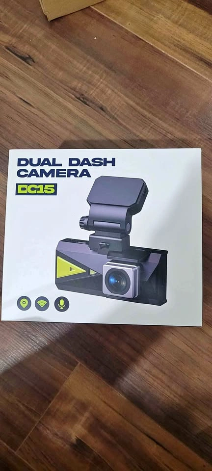 4K Dual Dash Cam - WiFi, GPS, Front 4K, Rear 2K