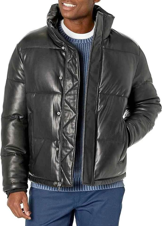 Calvin Klein Faux Leather Jacket
