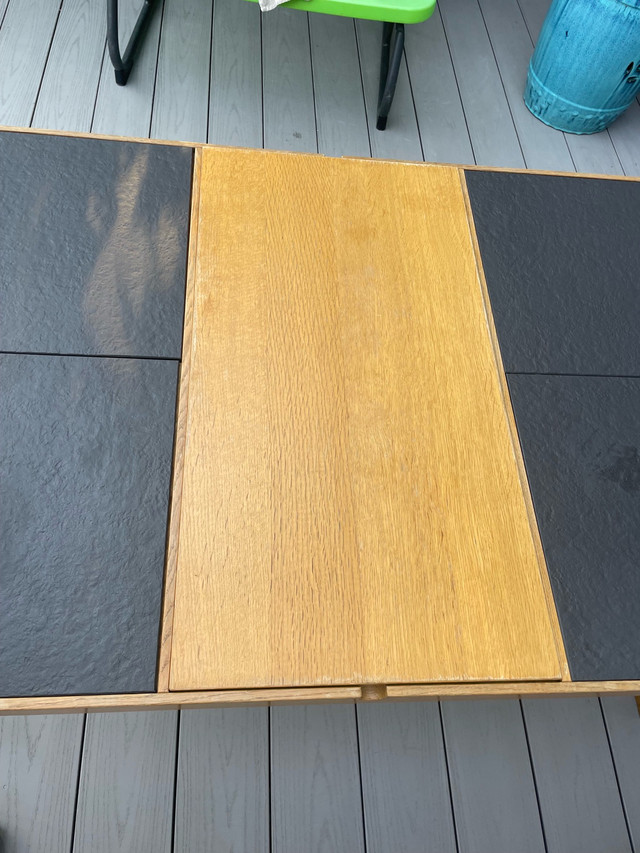 Wood and Slate Coffee Table - photo 5