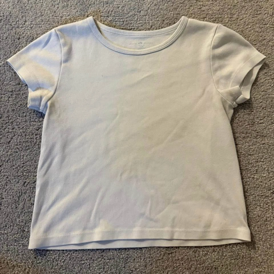 Off White Brandy Baby Tee