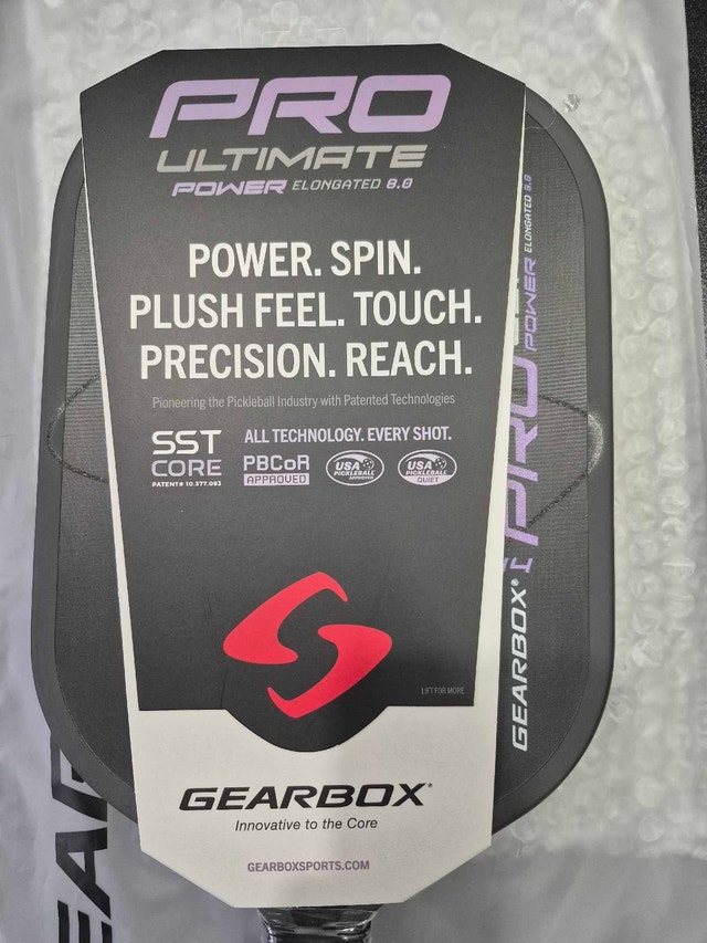 Brand new Gearbox Pro Ultimate Power Elongated Pickleball Paddle - photo 3