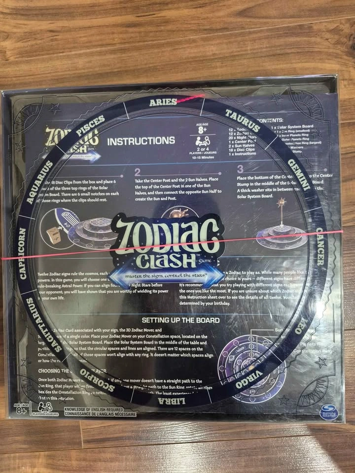 Zodiac Clash Board Game - Complete Set - photo 4