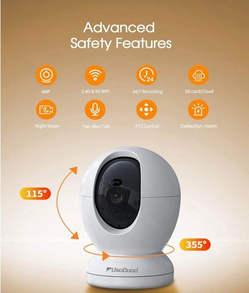 Brand new 4mp smart indoor Baby monitor camera - photo 2