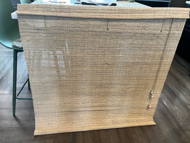 Grass Woven Roman Shade/Blind