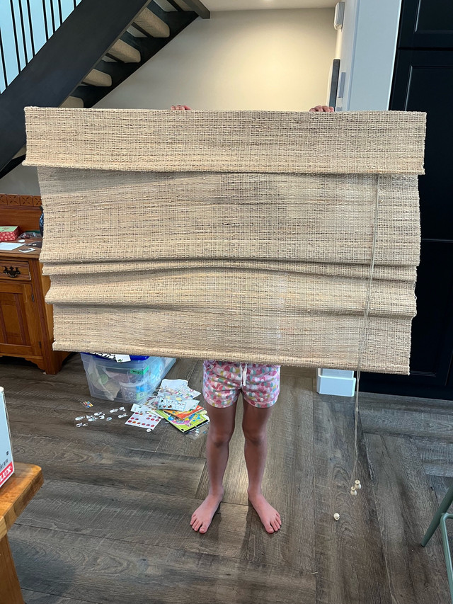 Grass Woven Roman Shade/Blind - photo 3