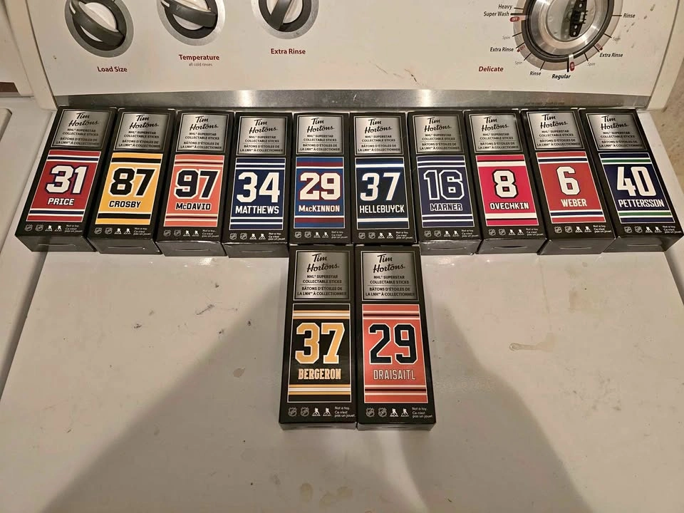 Tim Hortons NHL sticks FULL