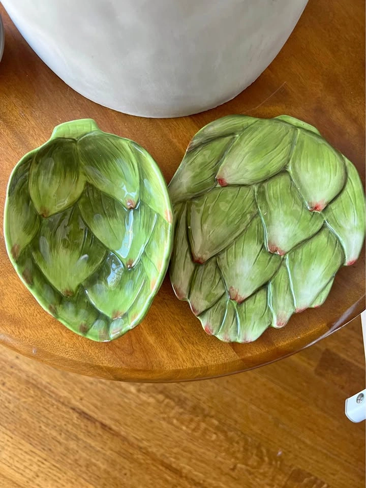 Artichoke Plate & Bowl Set