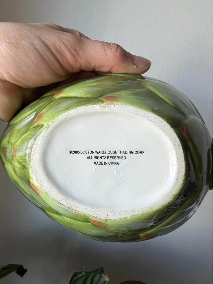 Artichoke Plate & Bowl Set - photo 5