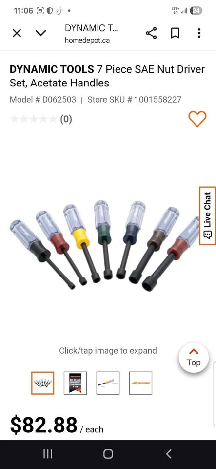 Dynamic Nut Driver Set (SAE) - photo 3
