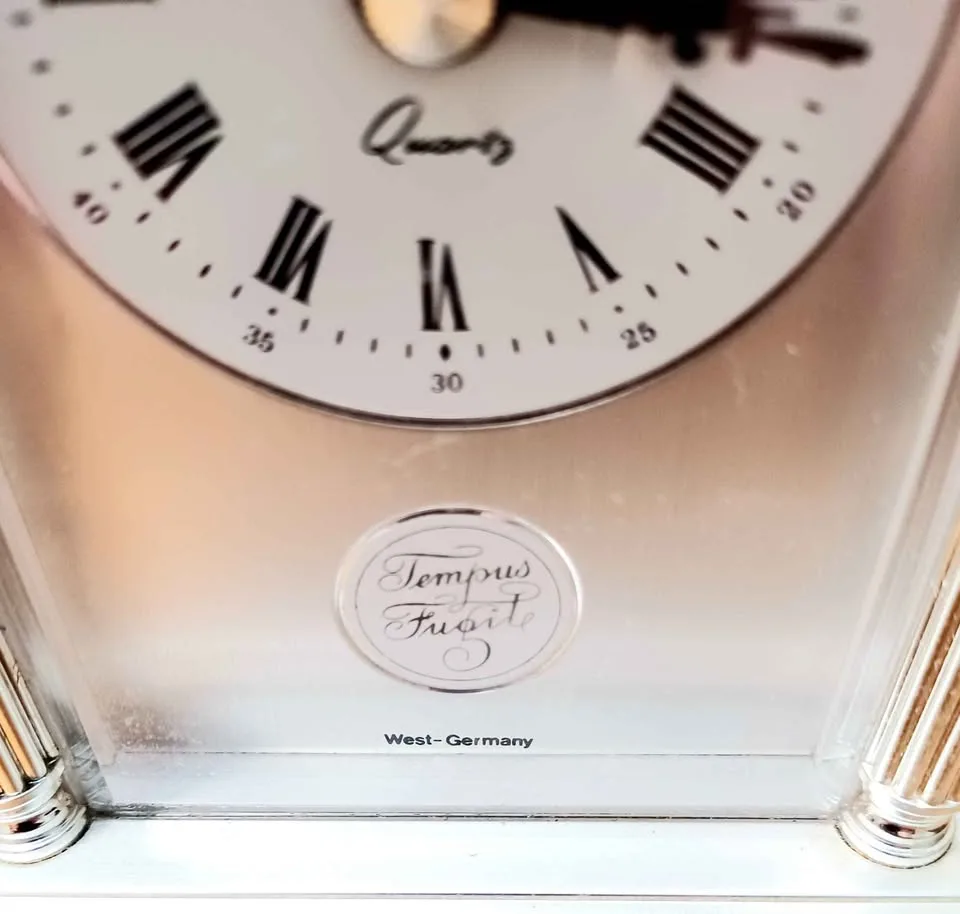 Unique Vtg Seth Thomas Westminister Chiming Carriage Clock image indicator(5)