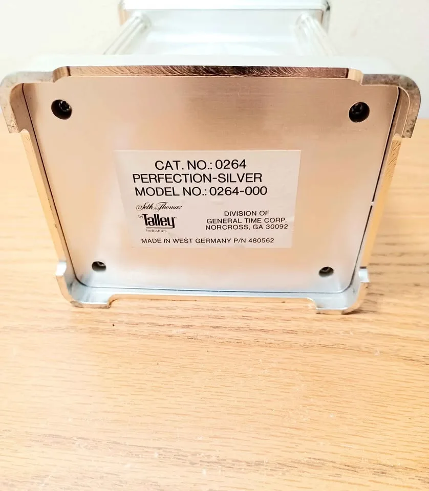 Unique Vtg Seth Thomas Westminister Chiming Carriage Clock image indicator(6)