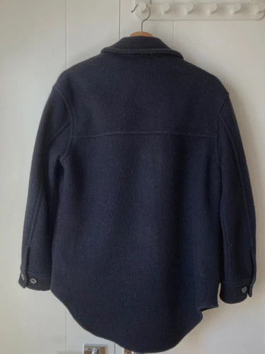 Aritzia Wilfred Free Ganna Shirt Jacket Merino Wool XS Black - photo 2