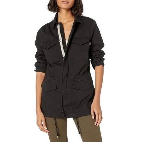 Alpha Industries Revival Field Jacket Trooper Black Cotton Canva