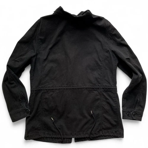 Alpha Industries Revival Field Jacket Trooper Black Cotton Canva - photo 5