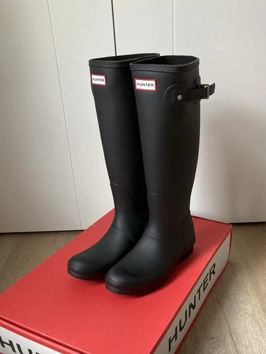 Hunter Original Tall Boots Women's 9 Black