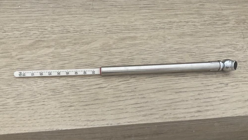 Analog Tire Pressure Gauge 0-60 PSI Pencil Type