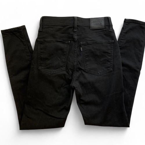 Levi's Mile High Super Skinny Jeans 28Wx30L Black High Rise Stre - photo 3