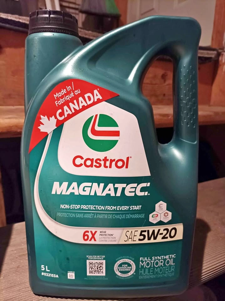 Castrol Magnatec 5W20 Synthetic Engine Oil - 5L