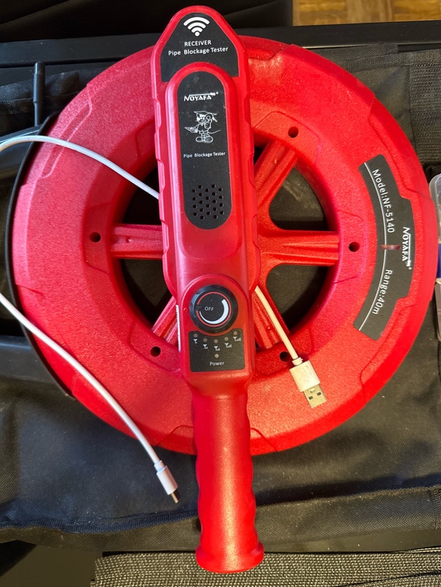 NOYAFA Wall Pipe Blockage Detector NF-5140 - photo 3