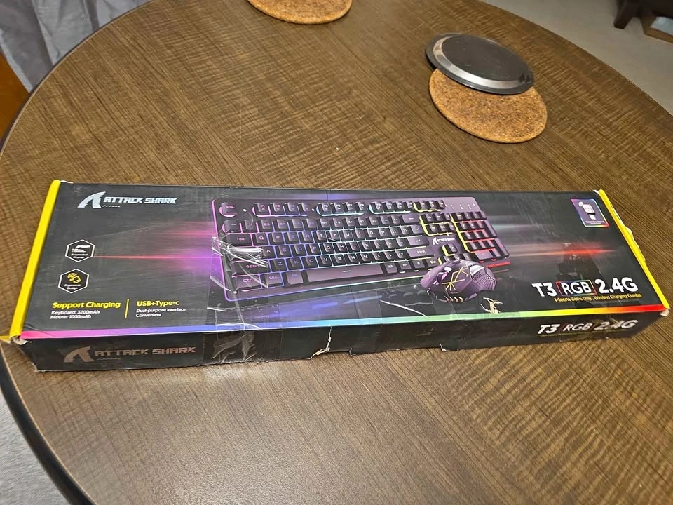 RGB Wireless Gaming Keyboard & Mouse Combo