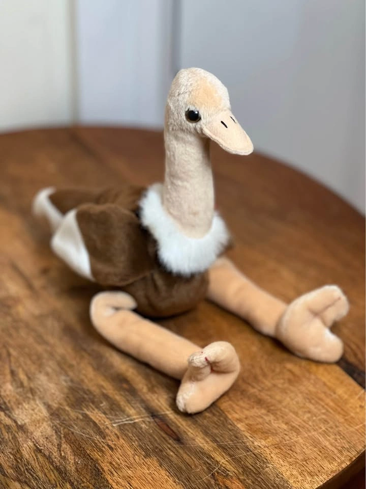 Stretch the Ostrich - Original Ty Beanie Baby (1997) - photo 3