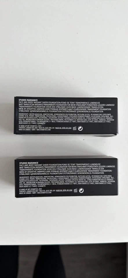 Mac Studio Radiance Sheer Foundation - photo 2