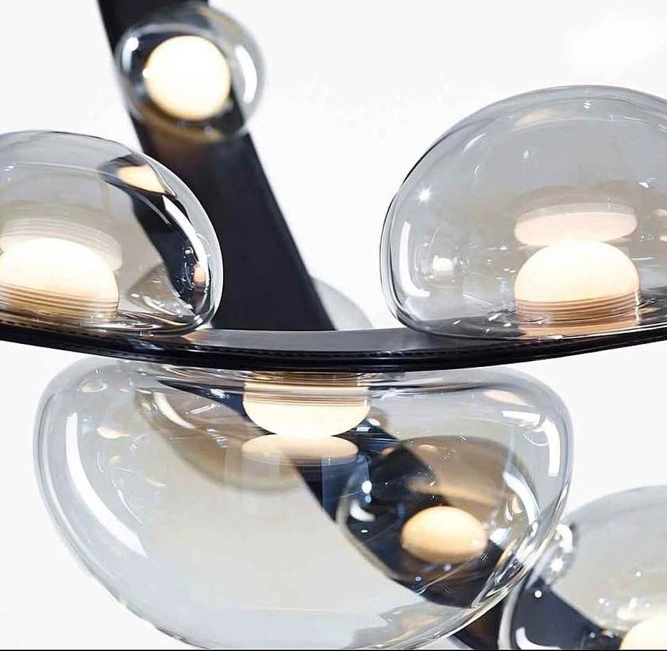 * New* Ceiling Large Tall Duplex Building Chandelier. - photo 3