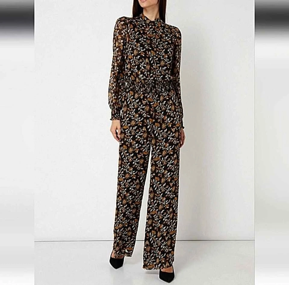 Michael Kors Floral Georgette Jumpsuit XS - photo 2