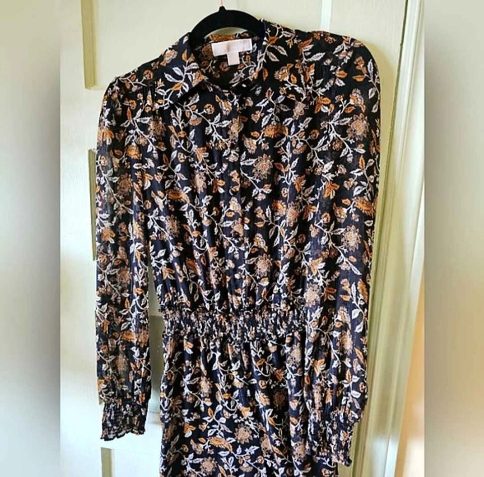 Michael Kors Floral Georgette Jumpsuit XS - photo 5