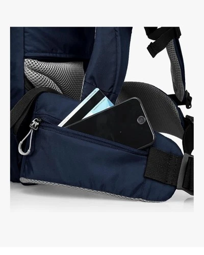 Torch 45L Black Travel Hiking Backpack - photo 5
