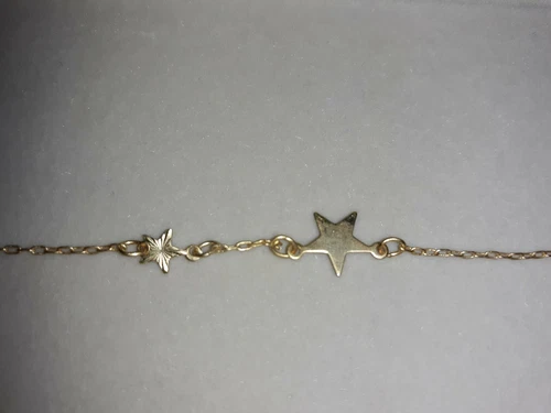 Gold plated Star bracelet