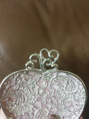 Cynthia Rowley Scroll Heart Trinket Jewelry Dish - photo 3