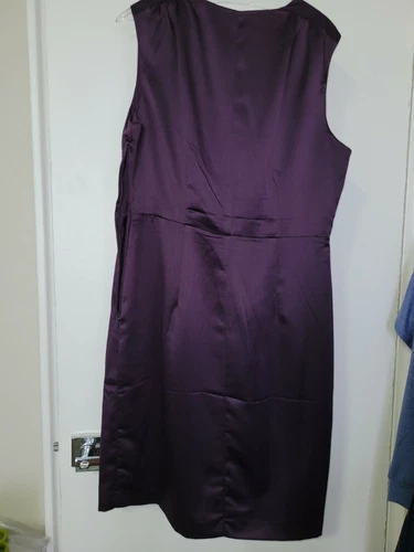 H&M Purple wrap sleeveless dress Sz 12 NWT - photo 2