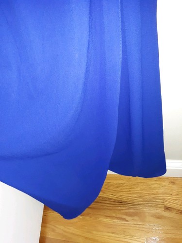 Rhyme Los Angeles Blue Strapless Dress Size L - photo 3