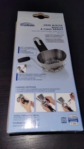 New in box Trudeau Herb Mincer - photo 4