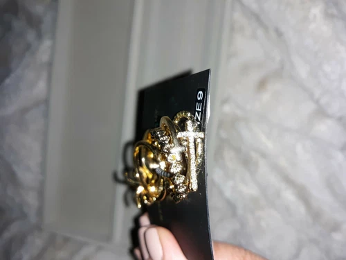 NY&Co Gold Rings Set Of 7 - photo 2
