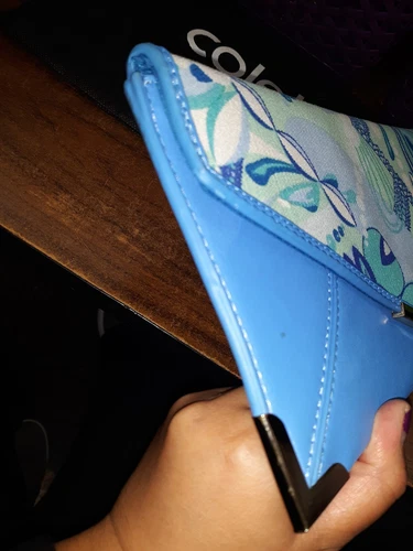 Colette Hayman Blue Envelope Clutch - photo 2