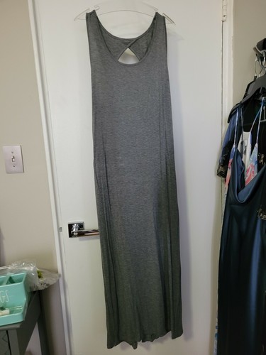 Kensie Tank Dress Sz L Gray
