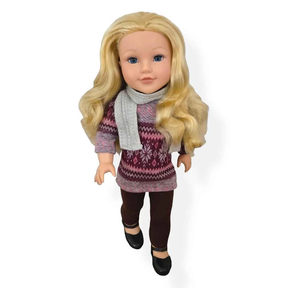 18” Deluxe Newberry Doll Emma w/ 5-Piece Outfit + Bonus Dress - photo 3