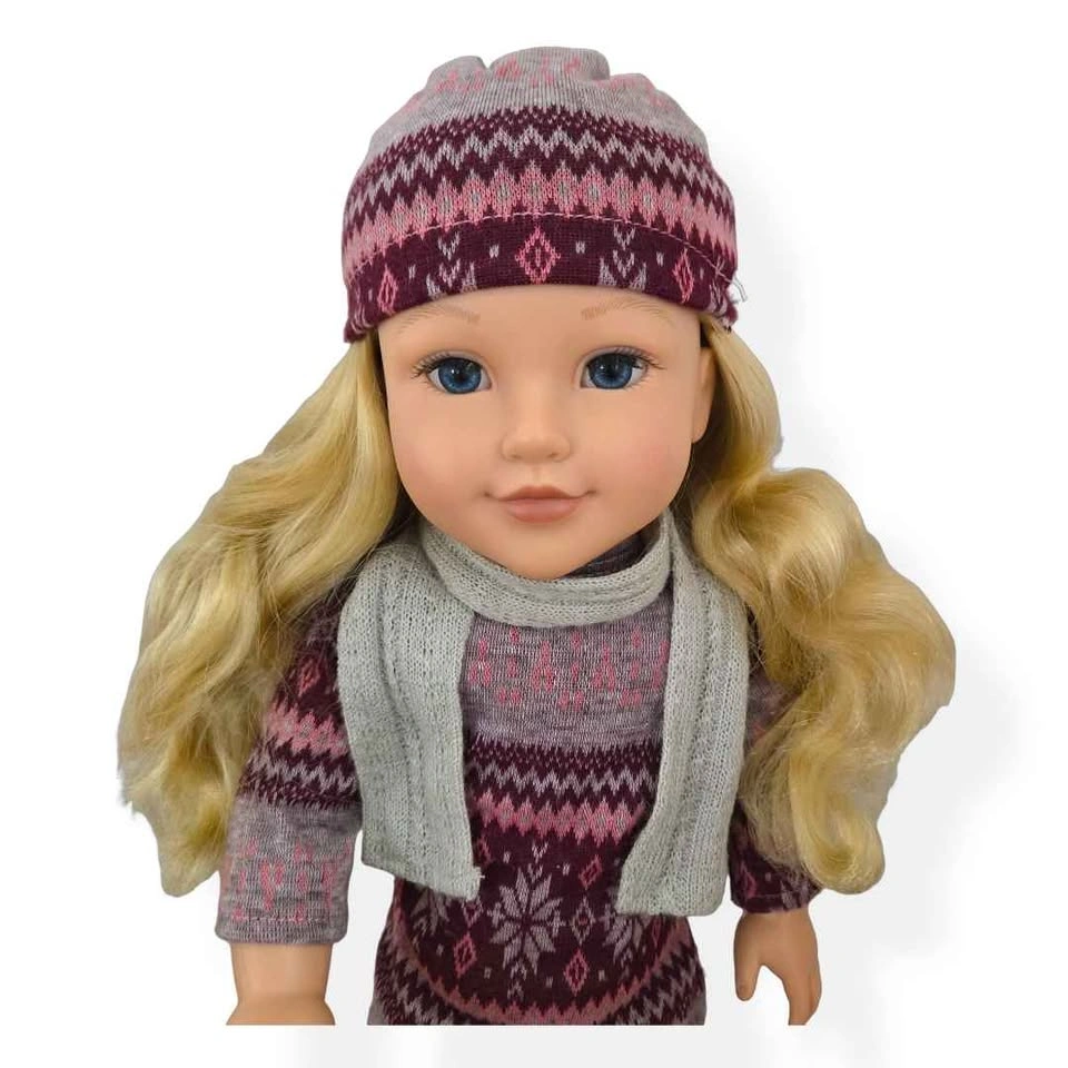 18” Deluxe Newberry Doll Emma w/ 5-Piece Outfit + Bonus Dress - photo 4